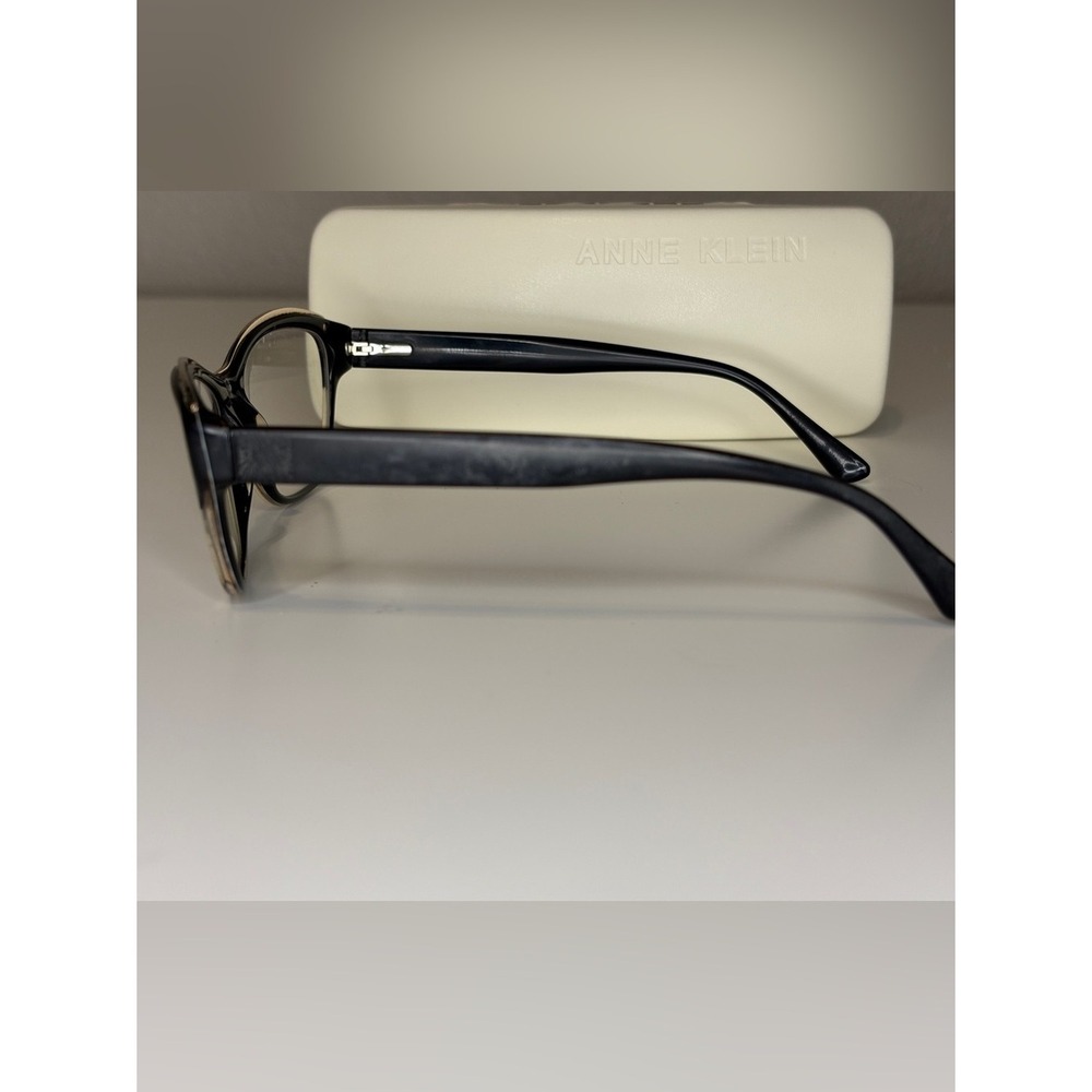 Anne Klein Cat-Eye Frames, black and tortoiseshell - Picture 3 of 7